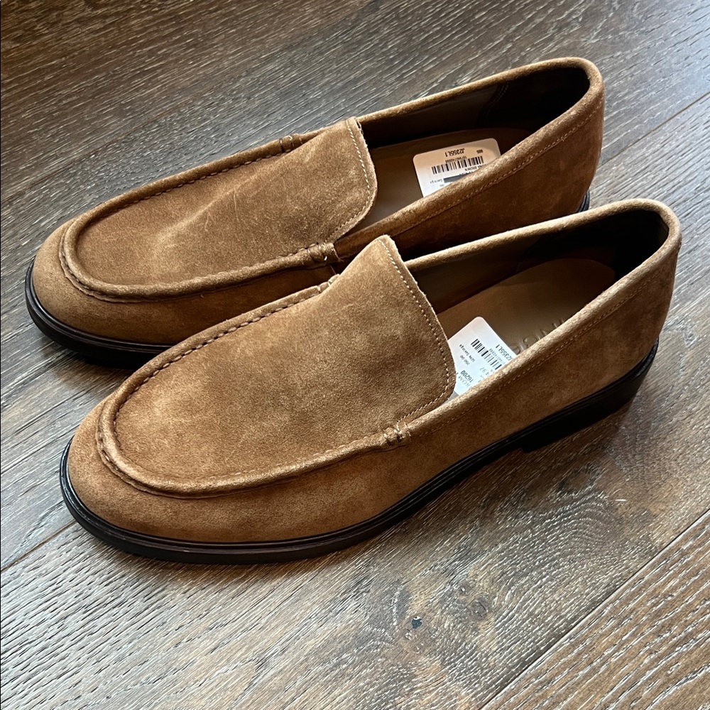 Men’s Vince Rafael Brown Suede Loafers